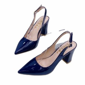 Mirror Half-Shoe High Heel